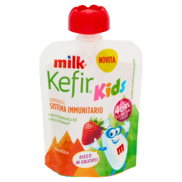 Milk Kefir Kids Fragola 80 g