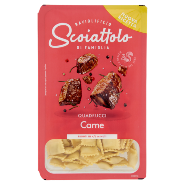 Scoiattolo Quadrucci Carne 200 g