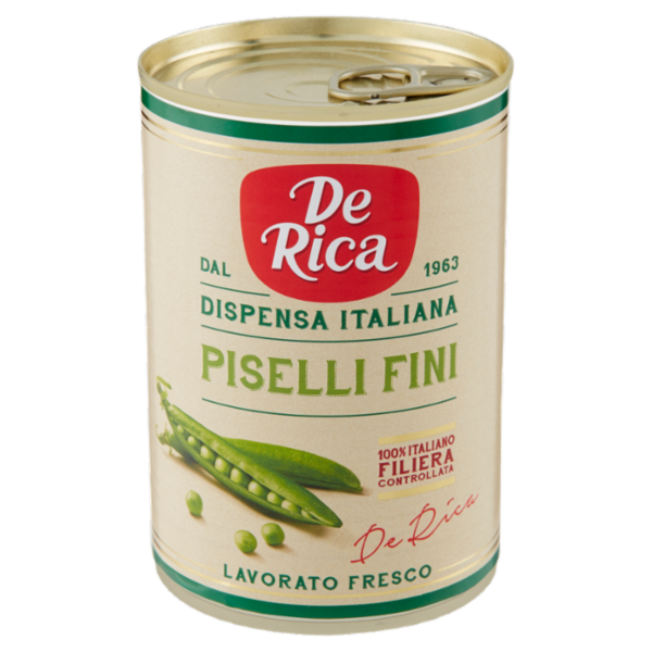 De Rica Piselli Fini 400 g