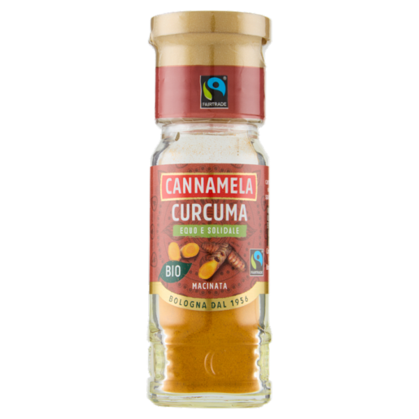Cannamela Equo e Solidale Curcuma Macinata Bio 18 g
