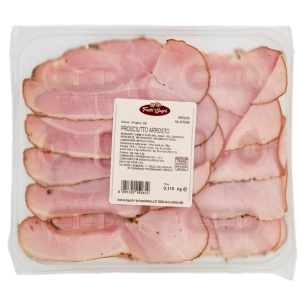 Frutti dei Sogni Prosciutto Cotto Arrosto 0,110 kg