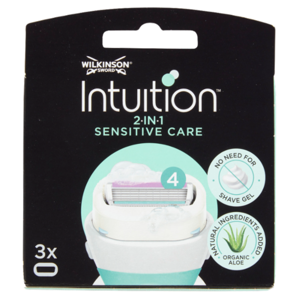 Wilkinson Sword Intuition 2in1 Sensitive Care lame 3 pz