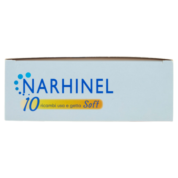 Narhinel ricambi usa e getta soft aspiratore nasale deterge naso bambino e rimuove muco 10 pz
