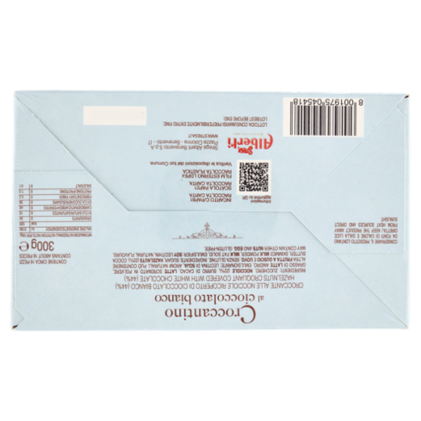 Strega Alberti Croccantino al cioccolato bianco 300 g