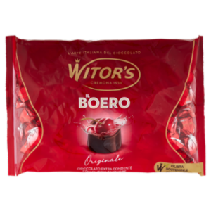 Witor's Il Boero Originale Cioccolato Extra Fondente Con Ciliegia e Liquore 1 Kg
