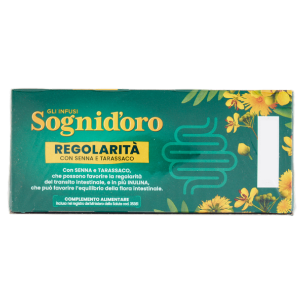 Sognid'oro le Tisane Regolarità con Senna e Tarassaco bustine 20 x 2 g