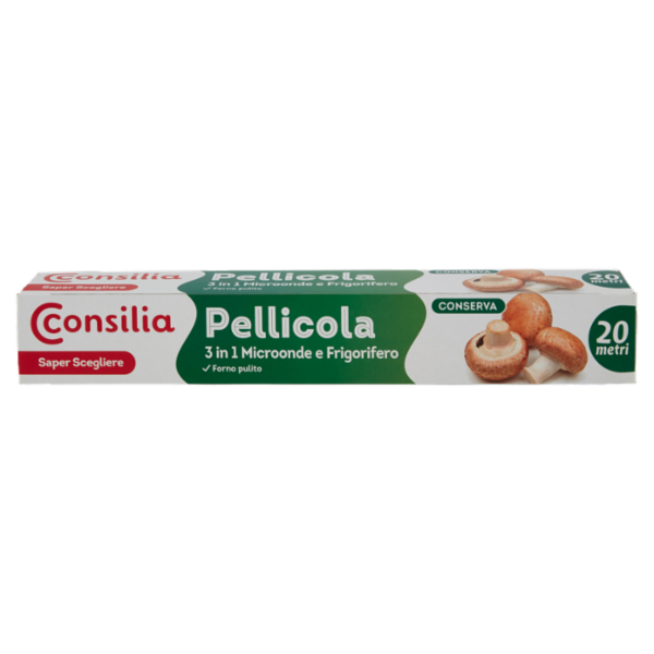 Consilia Saper Scegliere Pellicola 3 in 1 Microonde e Frigorifero 20 metri