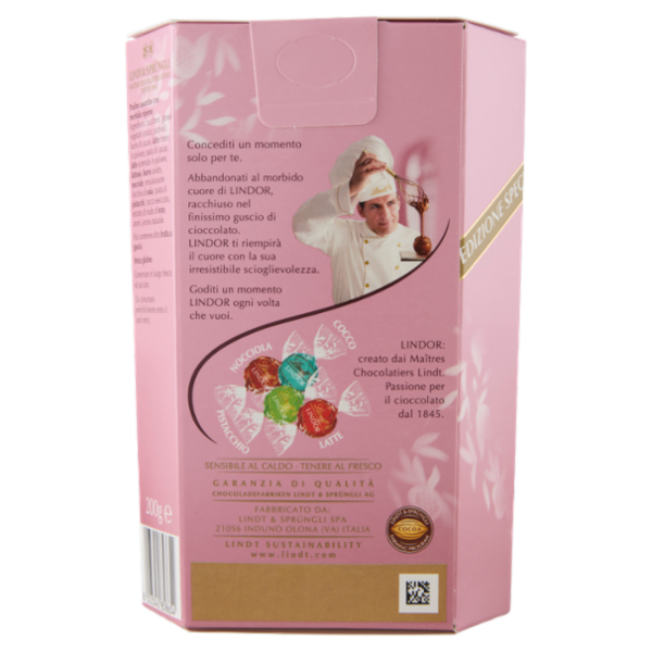 Lindt Lindor Cioccolatini assortiti Scatola limited edition 200 g
