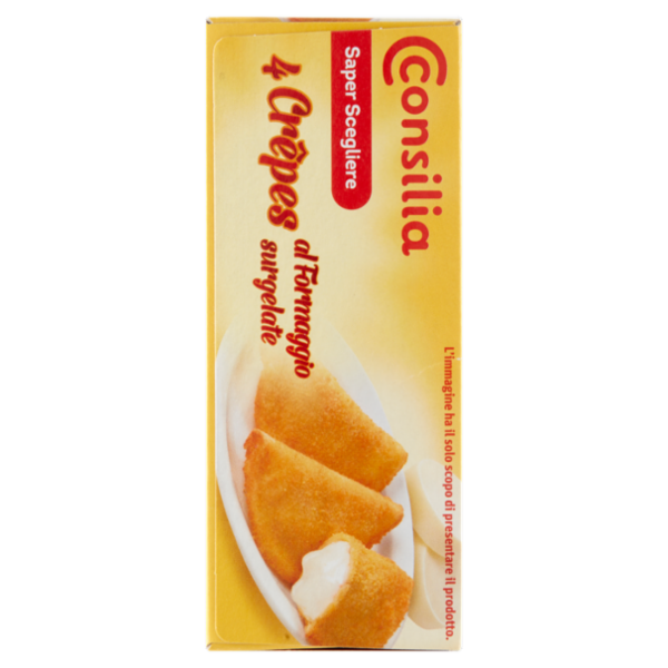 Consilia Saper Scegliere 4 Crêpes al Formaggio surgelate 250 g