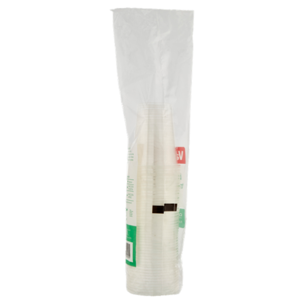 Vanto Bicchieri Trasparenti Compostabili 200 cc 50 pezzi