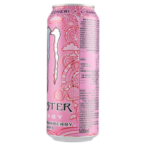 Monster Energy Ultra Strawberry Dreams Can 500 ml