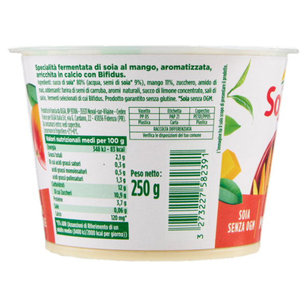 Sojasun Bifidus Mango 250 g