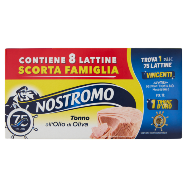 Nostromo Tonno all'Olio di Oliva 8 x 60 g