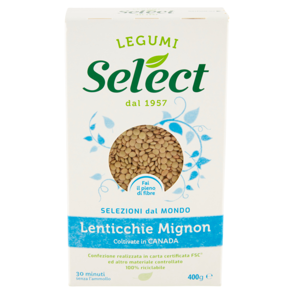 Select Selezioni dal Mondo Lenticchie Mignon 400 g