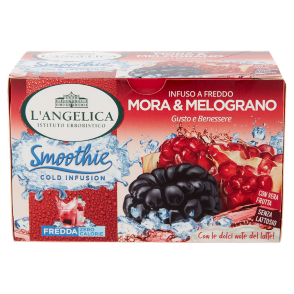 L'Angelica Smoothie Cold Infusion Infuso a Freddo Mora & Melograno 18 Filtri 33.3 g