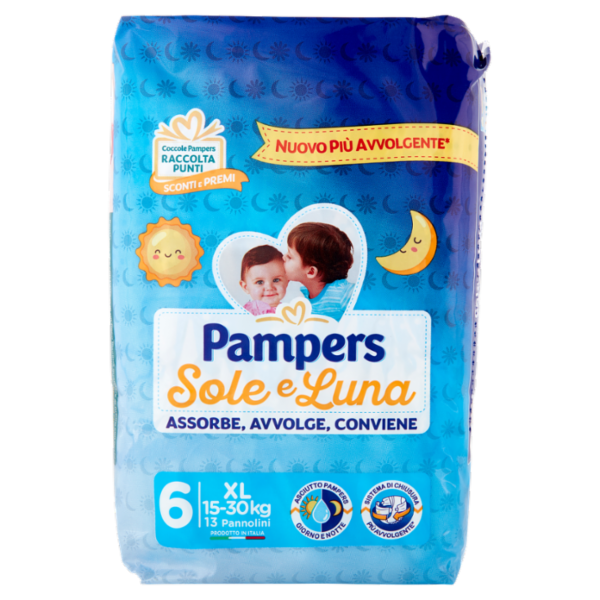 Pampers Sole e Luna 6 XL 13 pz