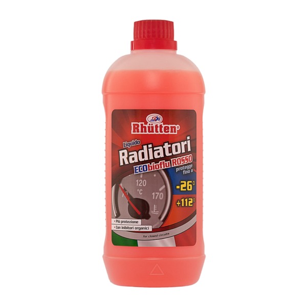LIQUIDO RADIATORI ROSSO -26°C 1L
