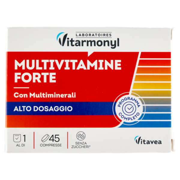 Laboratoires Vitarmonyl Multivitamine Forte con Multiminerali 45 compresse 36 g