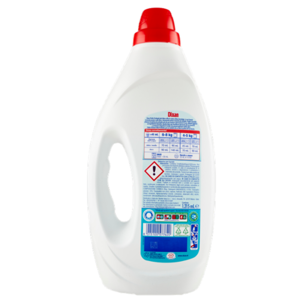 DIXAN Liquido Anti-Odore 27 Lavaggi 1.215 ml