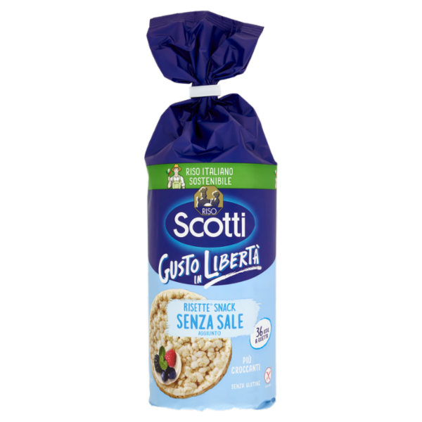 Riso Scotti Risette Snack Senza Sale Aggiunto 130 g