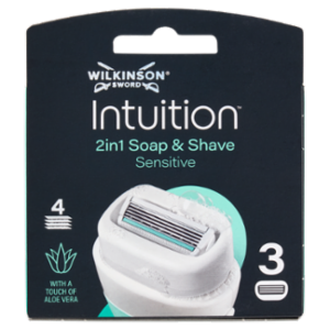 Wilkinson Sword Intuition 2in1 Soap & Shave Sensitive Lame X3