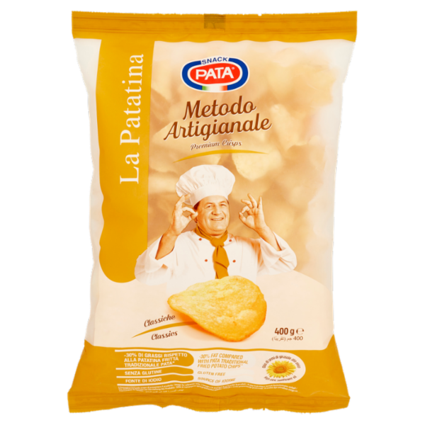 Pata la Patatina Metodo Artigianale Classiche 400 g
