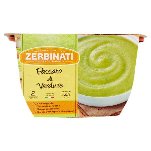 Zerbinati Passato di Verdure 620 g