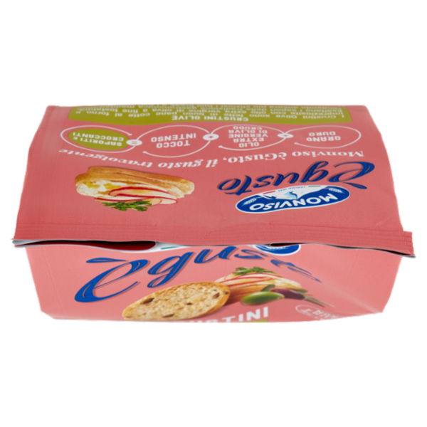 Monviso ègusto Crustini Olive con olio Extravergine di Oliva 120 g