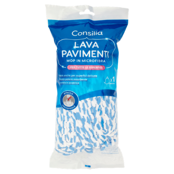 Consilia Mop Lavapavimenti in Microfibra