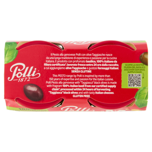Polli Pesto alla Genovese con Olive Taggiasche 2 x 90 g