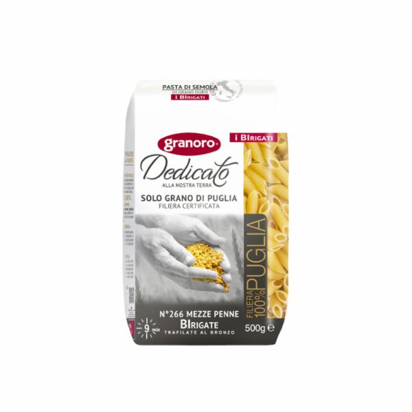Dedicato 266 Mezze Penne Rigate Gr.500