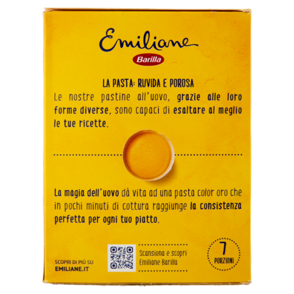 Barilla Emiliane Farfalline Pasta all'Uovo 275 g