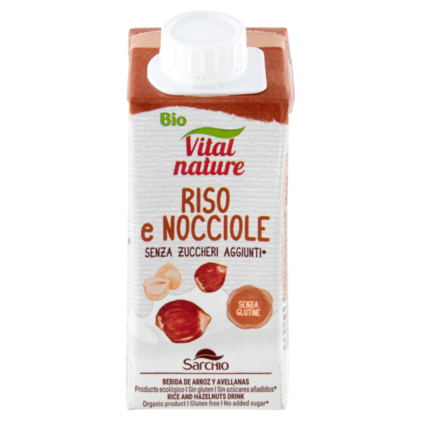 Vital Nature Biologico Riso e nocciole 200 ml