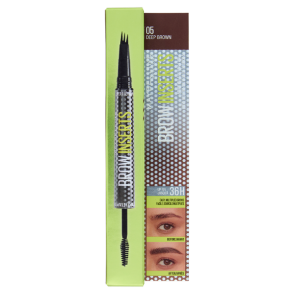 Maybelline New York Brow Inserts 05 Deep Brown