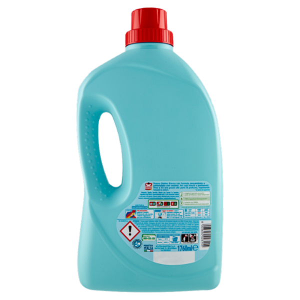 Omino Bianco Detersivo Lavatrice Liquido Muschio Bianco 44 Lavaggi 1760 ml