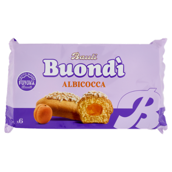 Bauli Buondì Albicocca 6 x 43 g