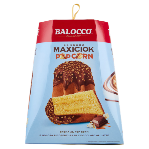 Balocco Pandoro Maxiciok Pop Corn 800 g
