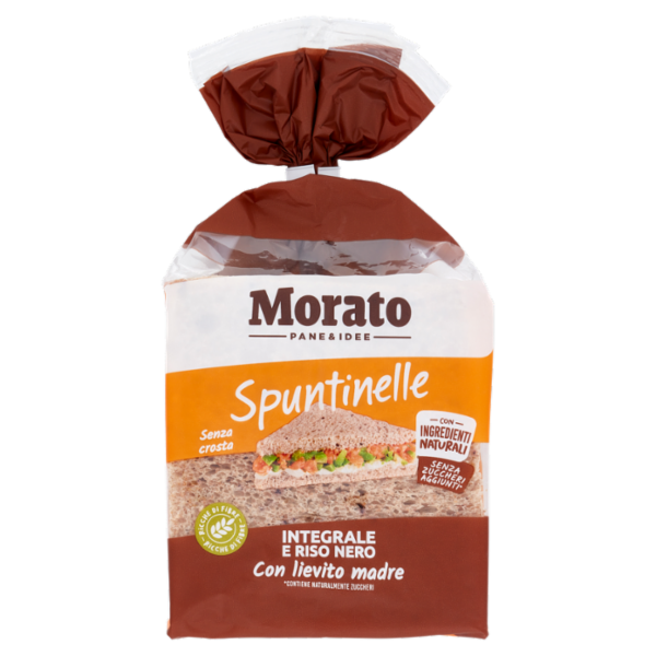 Morato Spuntinelle Integrale e Riso Nero 12 x 33,5 g
