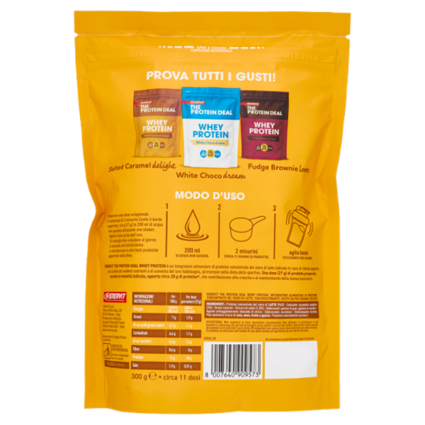 Enervit the Protein Deal Whey Protein Salted Caramel delight 300 g
