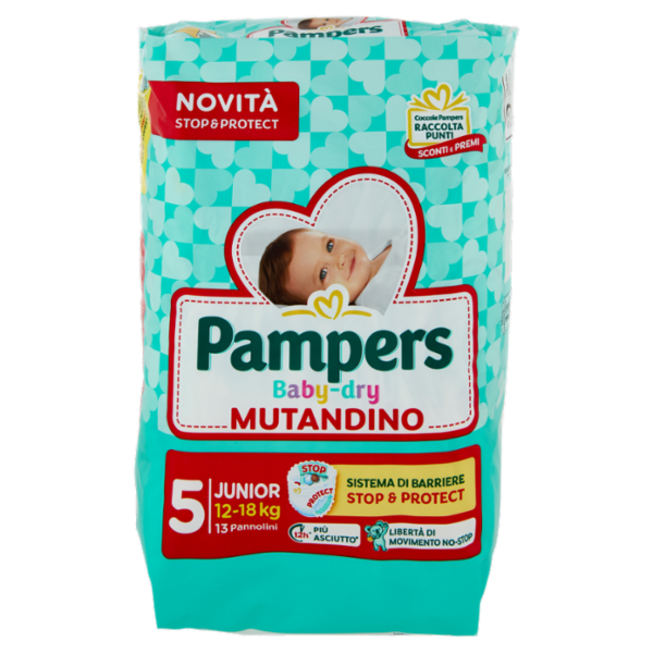 Pampers Baby-dry Mutandino Junior 13 pz