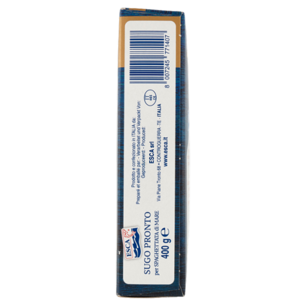 Esca Condipresto Sugo Pronto per Spaghettata di Mare 400 g