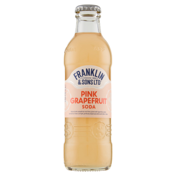 Franklin & Sons Ltd Pink Grapefruit Soda 200 ml