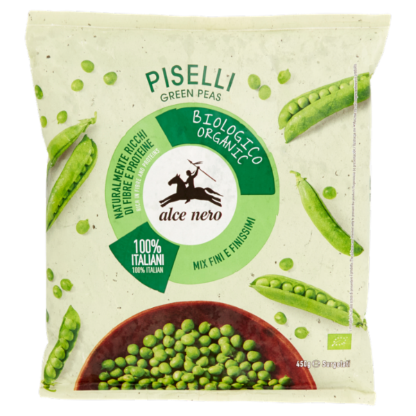 alce nero Piselli Surgelati 450 g
