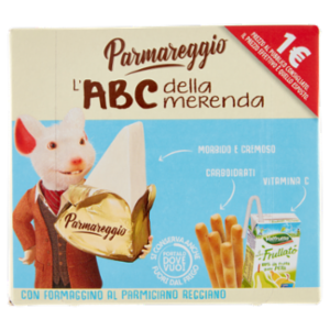 Parmareggio L'ABC Della Merenda Con Formaggino Al Parmigiano Reggiano