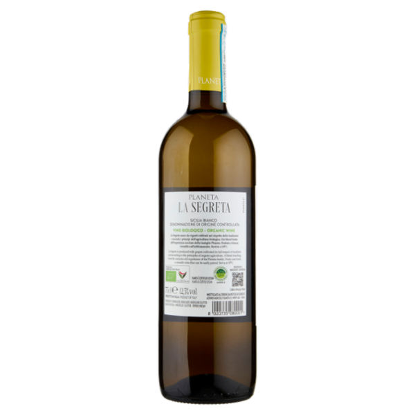 Planeta la Segreta Bianco Sicilia DOC Biologico 75 cl