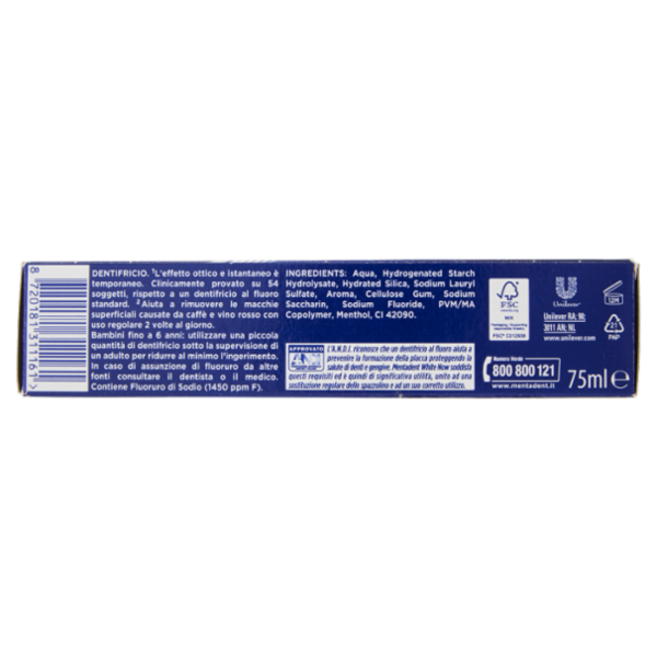Mentadent White Now Antimacchia 75 ml