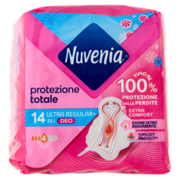 Nuvenia Protezione Totale Ultra Regular+ Con Ali Deo 14 Pz