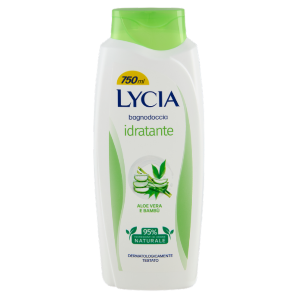 Lycia bagnodoccia idratante Aloe Vera e Bambù 750 ml