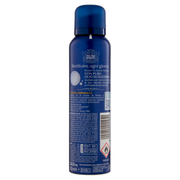 Neutro Roberts Uomo Fresco Essenza Agrumata 150 ml