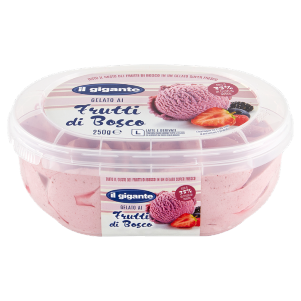 IL GIGANTE Gelato ai Frutti di Bosco 250 g